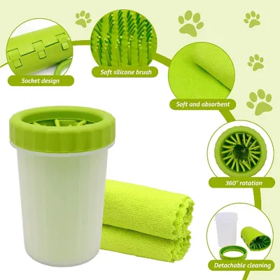 Petopia Nettoyeur de patte pour chien