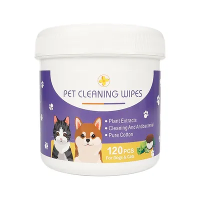 IntiMeg Détachants lingettes humides pour chats et chiens