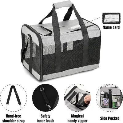 Petopia  Sac de transport Hitchy pour chat et chien