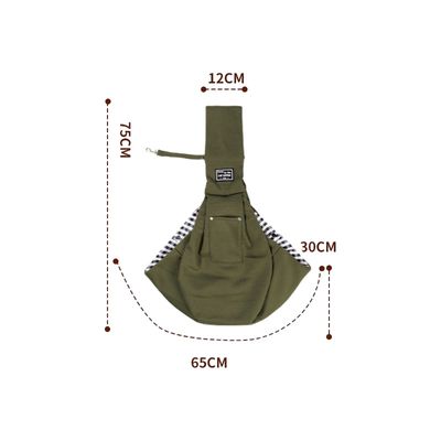 Petopia Sac bandoulière réglable pour animal de compagnie