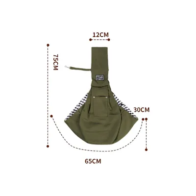 Petopia Sac bandoulière réglable pour animal de compagnie