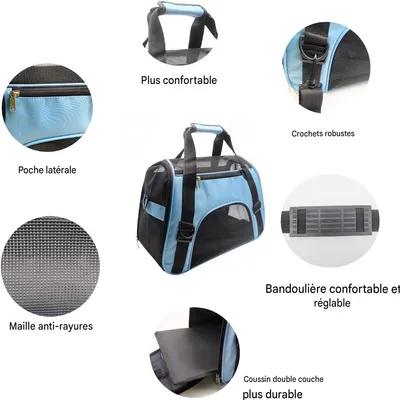 Pet Planet Sac portable pour chiens et chats