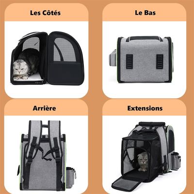 Pet Planet Sac à dos extensible pour chien et chat