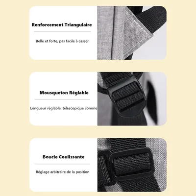 Pet Planet Sac à dos extensible pour chien et chat