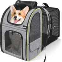 Pet Planet Sac à dos extensible pour chien et chat