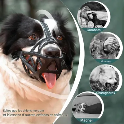 IntiMeg Muselière réglable pour chien
