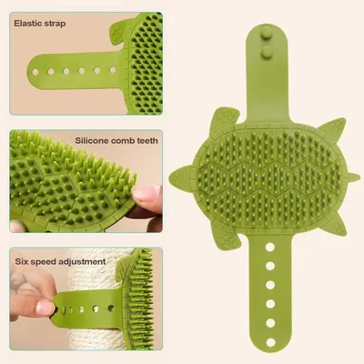 Petopia Brosse de toilettage autolissante pour chat