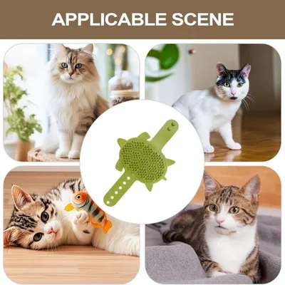 Petopia Brosse de toilettage autolissante pour chat