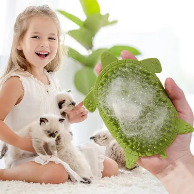 Petopia Brosse de toilettage autolissante pour chat