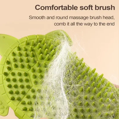 Petopia Brosse de toilettage autolissante pour chat