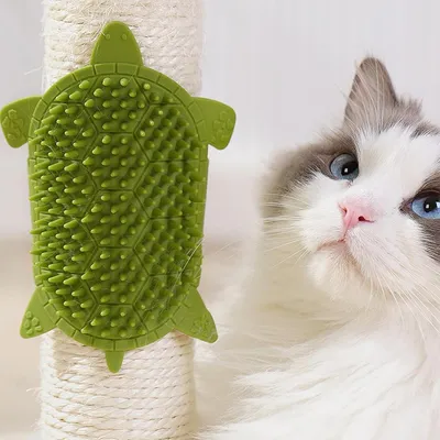 Petopia Brosse de toilettage autolissante pour chat