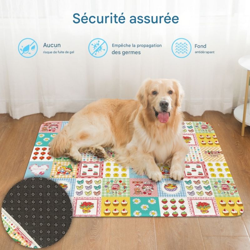 FurryFusion Tapis rafraîchissant pour chien