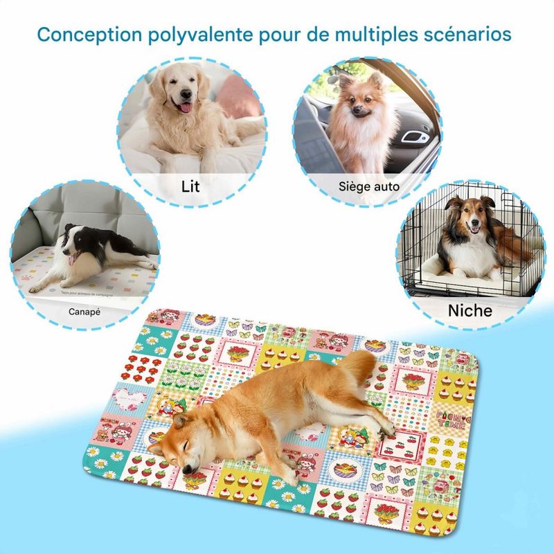 FurryFusion Tapis rafraîchissant pour chien