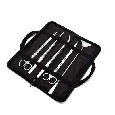 Pet Planet Kit d'outils en inox pour paysages aquatiques