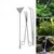 Pet Planet Kit d'outils en inox pour paysages aquatiques