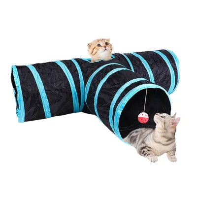 Pet Planet Tunnel pliable pour chats
