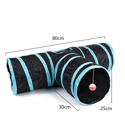 Pet Planet Tunnel pliable pour chats