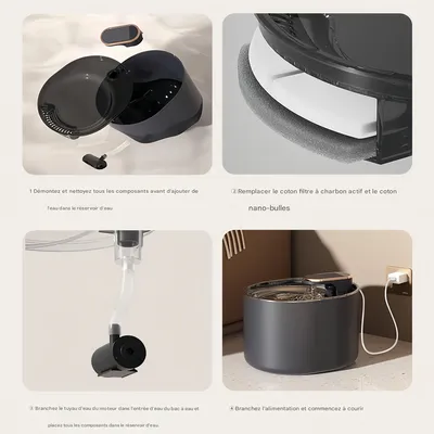 Pet Planet Dispenseur d'eau intelligent 3L