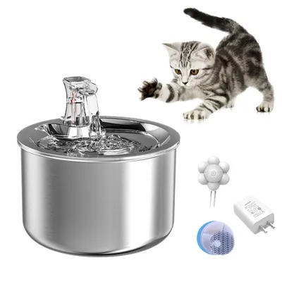 Pet Planet 2L Dispenseur d'eau en acier inoxydable 304 Pet Planet 2L Dispenseur d'eau en acier inoxydable 304