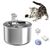 Pet Planet 2L Dispenseur d'eau en acier inoxydable 304