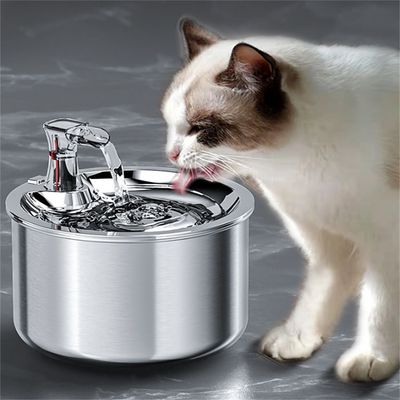 Pet Planet 2L Dispenseur d'eau en acier inoxydable 304