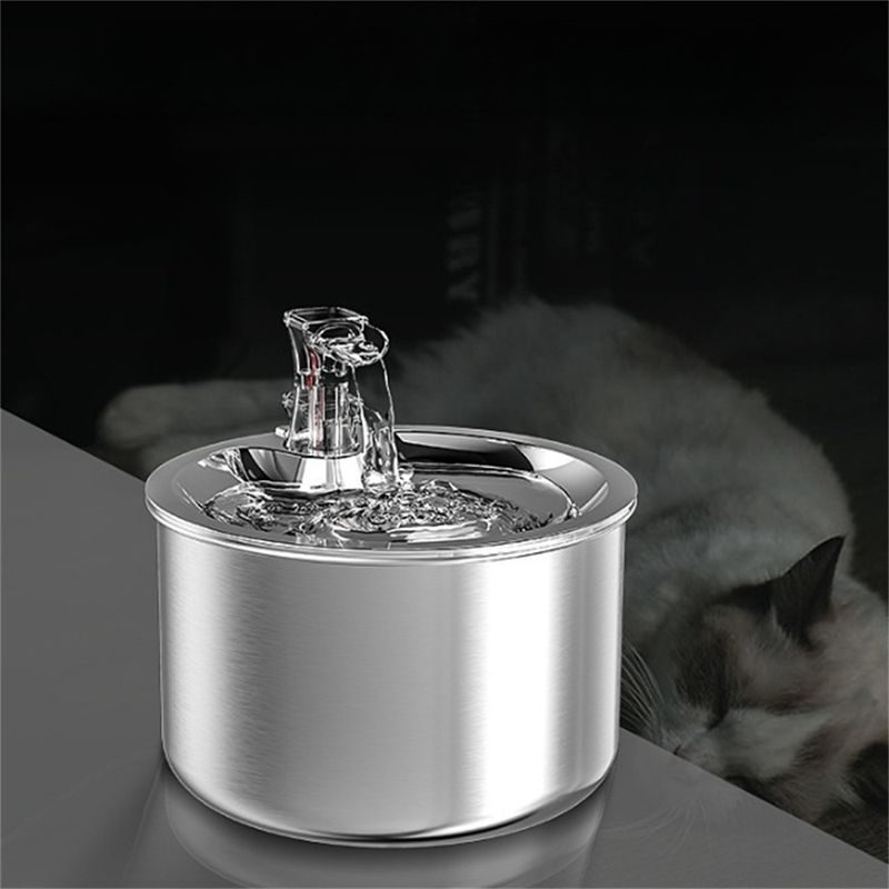 Pet Planet 2L Dispenseur d'eau en acier inoxydable 304
