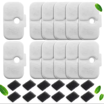 Pet Planet Filtre de remplacement pour fontaine à eau 12 articles