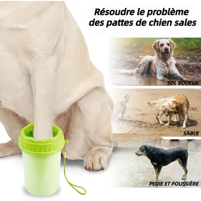 ZooVenture Doux Confortable Nettoyeur De Pattes Pour Chiens