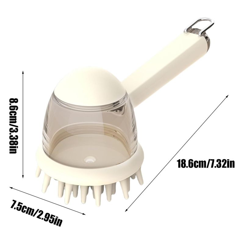 PurrfectFun Brosse à Lavage pour Animaux de Compagnie