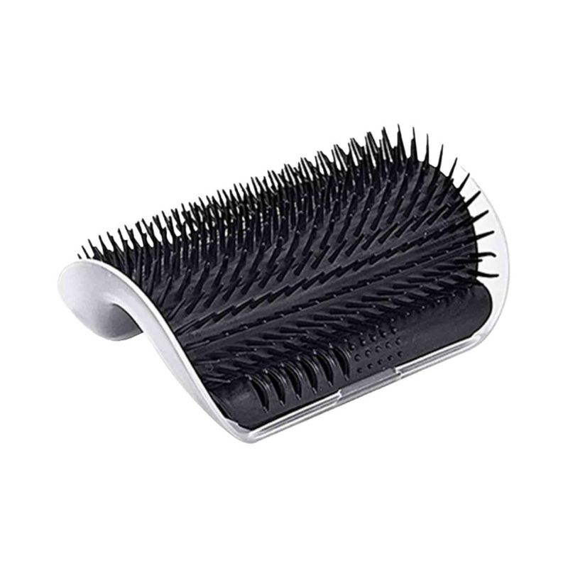 Petopia Brosse de toilettage pour chat avec herbe à chat
