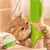Pet Planet Gratte chat avec peigne de massage en silicone 2 articles