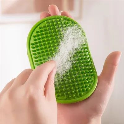 Pet Planet Gratte chat avec peigne de massage en silicone 2 articles