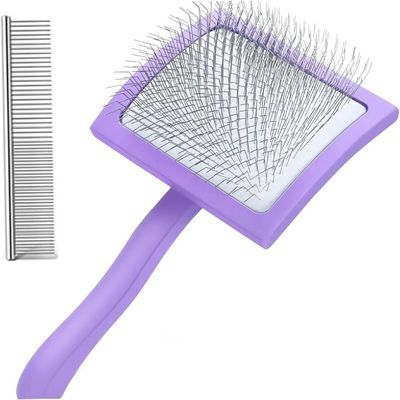 Petopia Brosse à poils longue pour chien et chat
