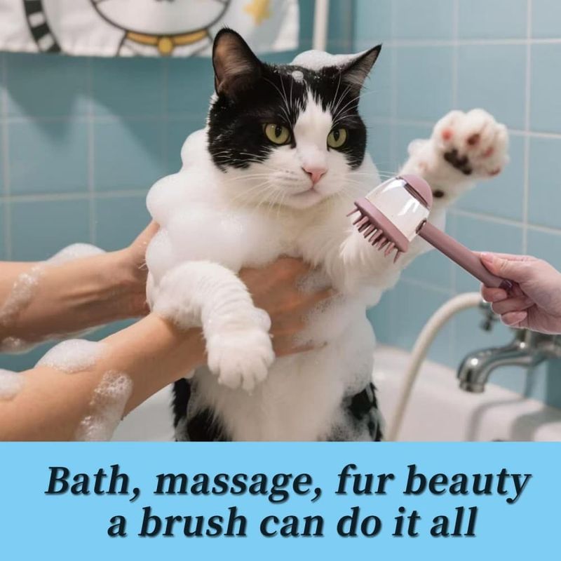 Pet Planet Chiens et Chats Brosse de bain