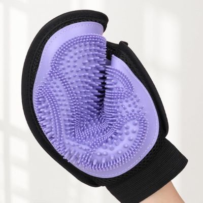 Petopia Gants de Toilettage 2 en 1 pour Chiens et Chats