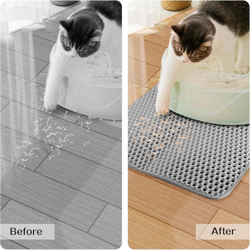 Pet Planet Tapis de litière pour chat 60 X 45 cm