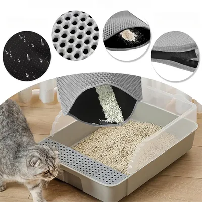 Pet Planet Tapis de litière pour chat 60 X 45 cm