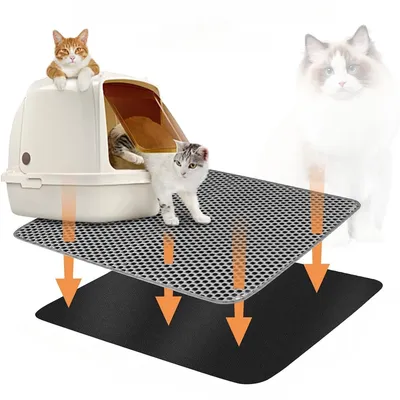 Pet Planet Tapis de litière pour chat 60 X 45 cm