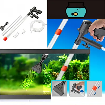 Pet Planet Échangeur d'eau et aspirateur pour aquarium