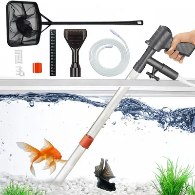 Pet Planet Aspirateur de sable pneumatique pour aquarium