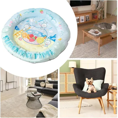 Lit Rafraîchissant pour Chiens - Tapis de Sommeil en Gel