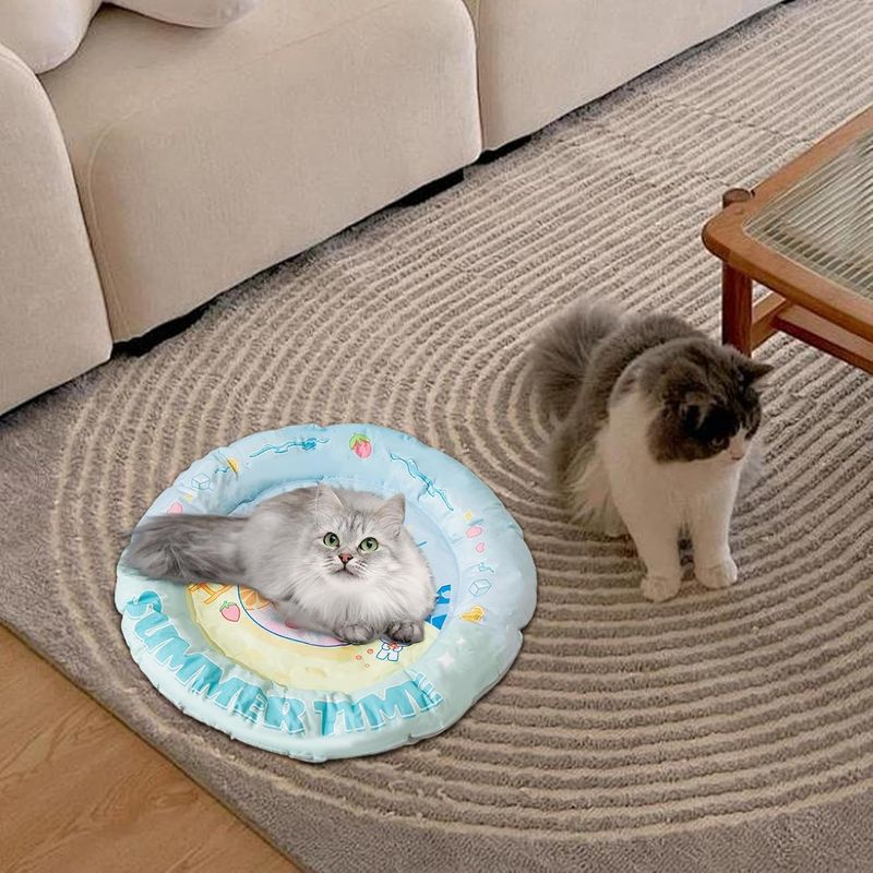 Lit Rafraîchissant pour Chiens - Tapis de Sommeil en Gel