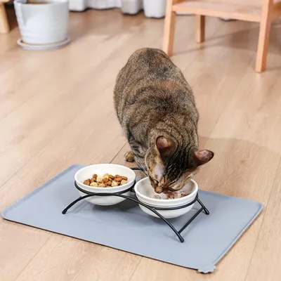 Petopia Tapis d'alimentation en silicone pour animaux de compagnie