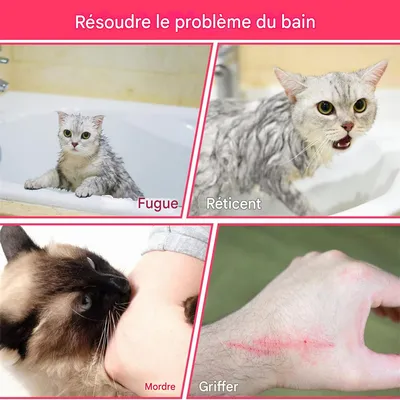 Pet Planet Sac de douche pour chat