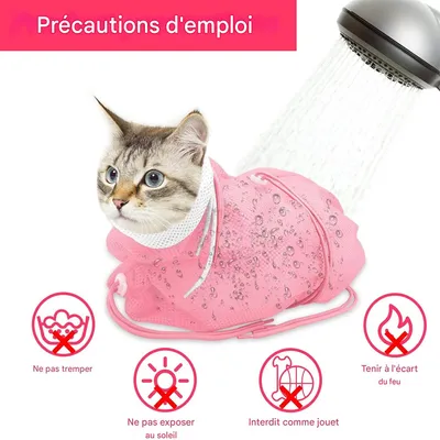 Pet Planet Sac de douche pour chat