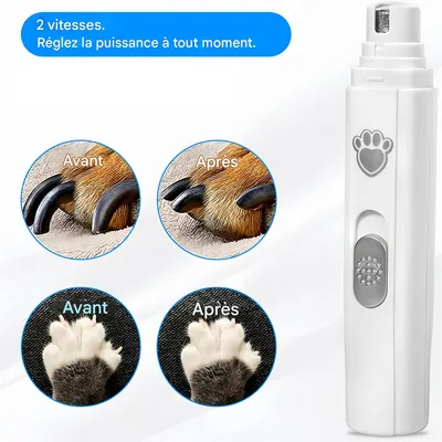 Pet Planet Lime à ongles électrique pour chat et chien