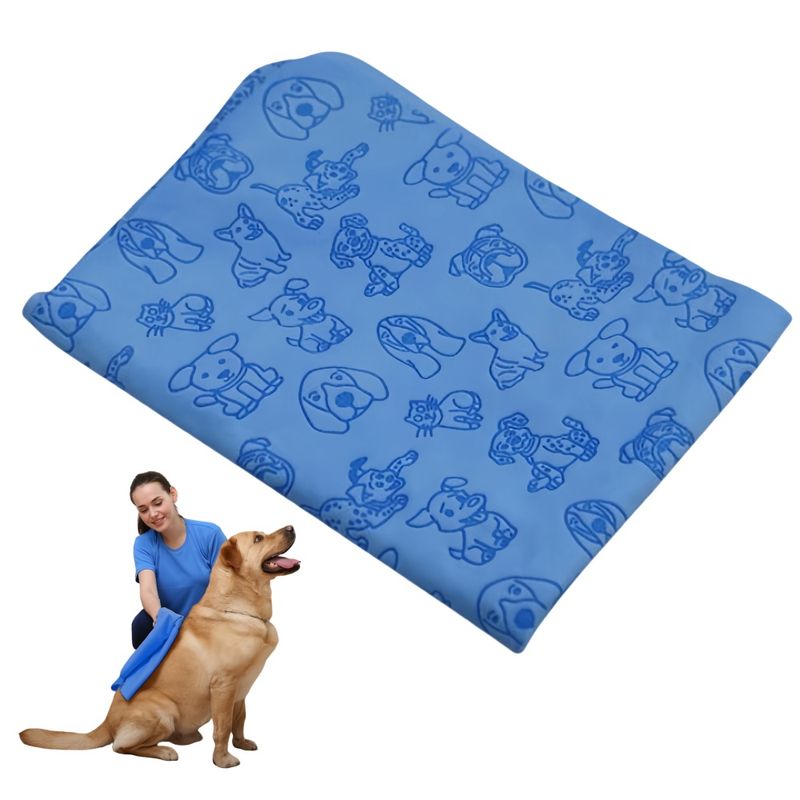 FurryFusion Serviette imprimée pour chat et chien
