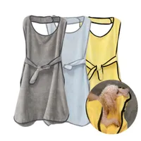 Petopia Serviette en velours corail pour bain d'animaux de compagnie