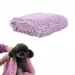 FurryFusion Serviette de bain absorbante pour chien