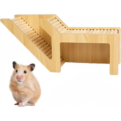Pet Planet Hamsters Cachette en bois